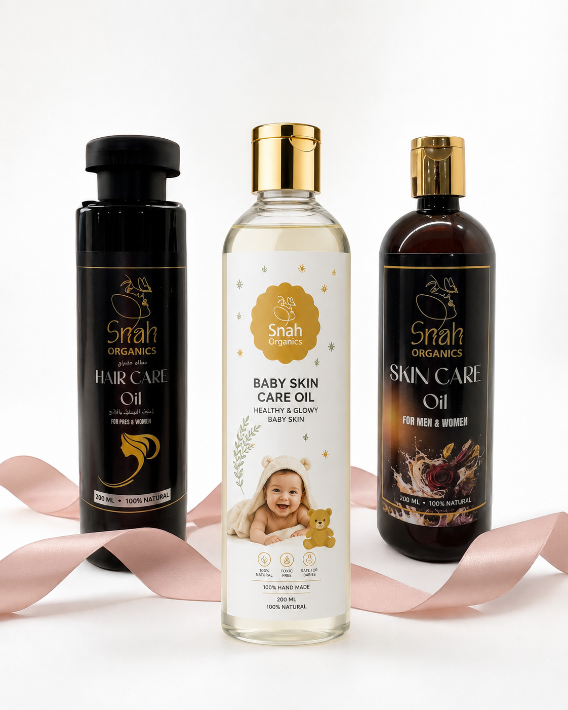 Family Combo Pack: Organic Head-to-Toe Wellness